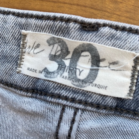 Free People jeans.  High waist.  Size 30 - Picture 2 of 4